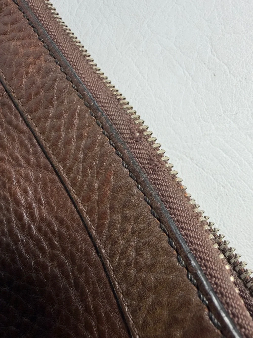 Coach Felicia F12323 Pebbled Brown Leather Bag 2008 - Picture 5 of 12